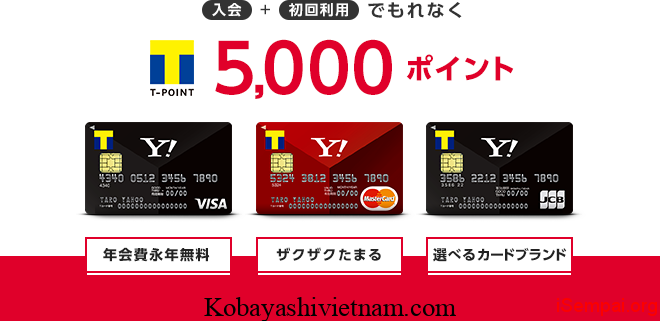 Hướng Dẫn đăng Ký Thẻ Credit Của Yahoo ở Nhật