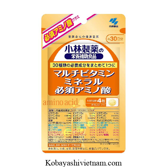 Viên Kobayashi vitamin và khoáng chất của Nhật 120 viên