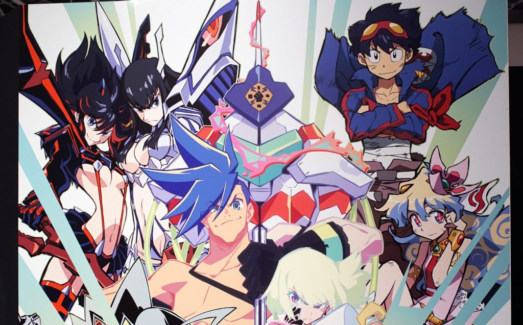 The Anime Characters Are Symbols Of The Japanese Company Studio Trigger